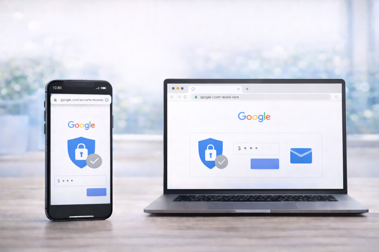 Pagina ufficiale Google per recuperare la password di Gmail