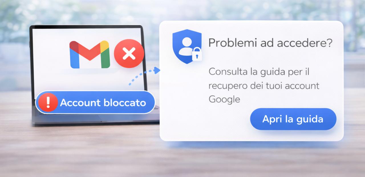 Accesso Gmail ripristinato dopo il recupero