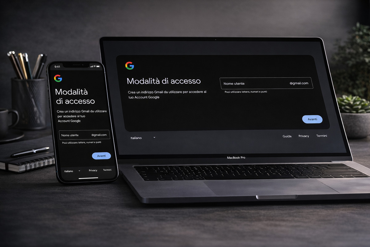 Scelta dell’indirizzo email Gmail