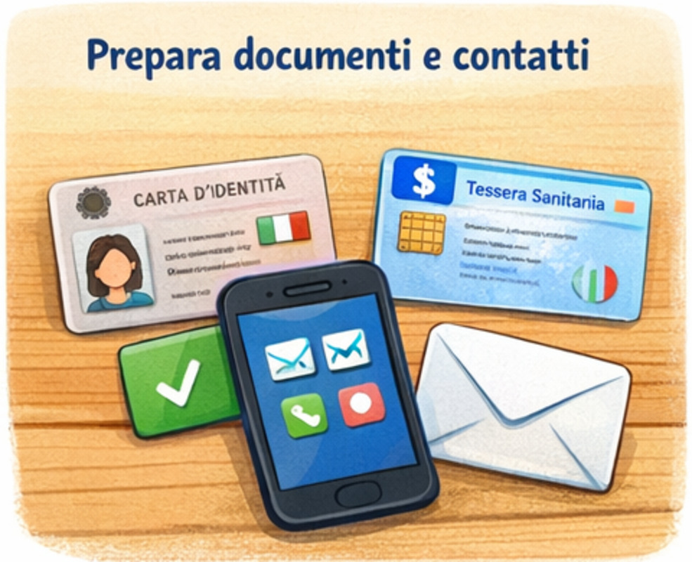 Documenti e dati necessari per iniziare la richiesta dello SPID