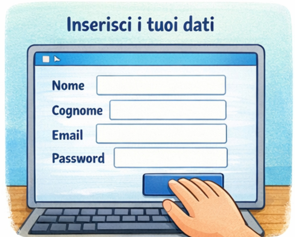 Registrazione sul sito del provider SPID