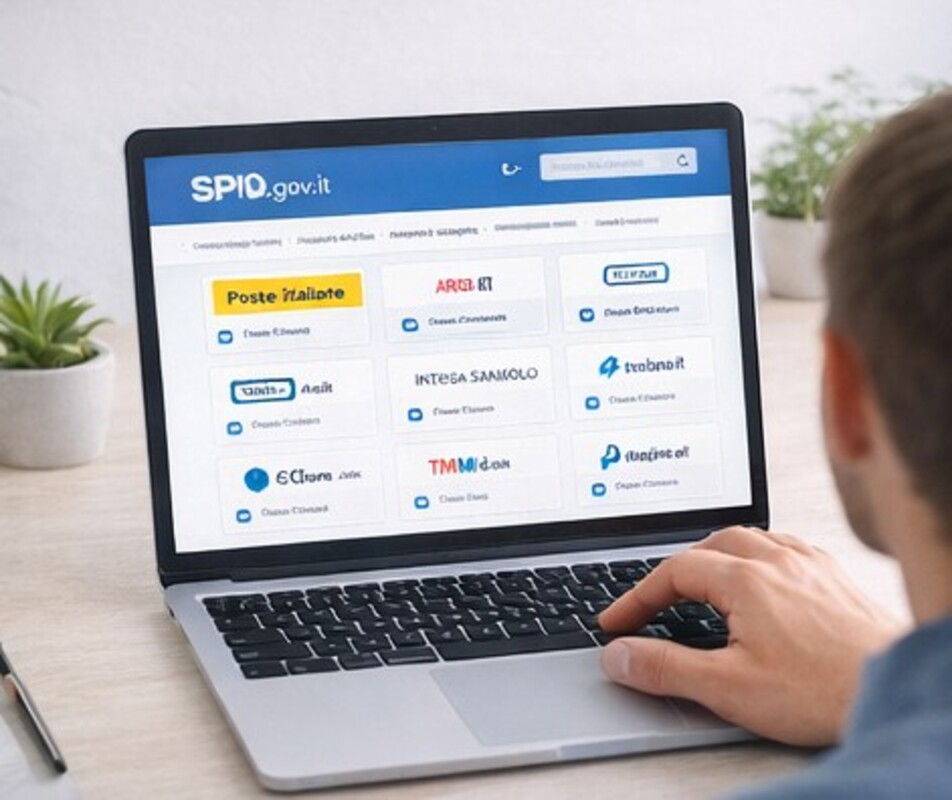 Scelta del gestore SPID che offre il riconoscimento di persona