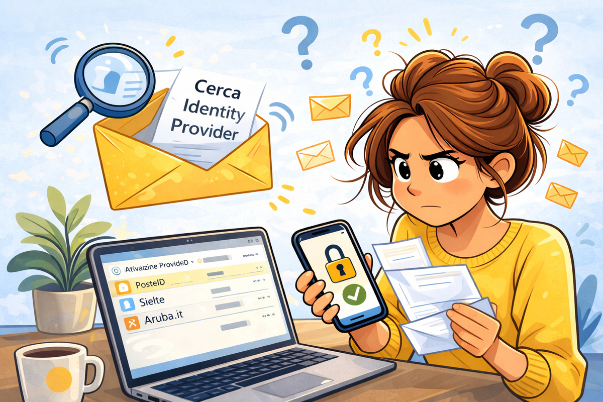Ricerca del gestore SPID usato per il recupero delle credenziali