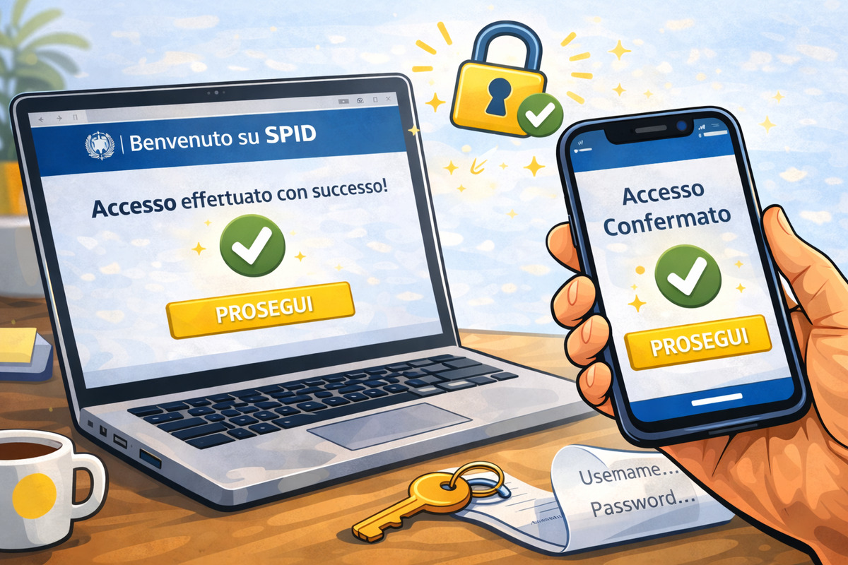 Nuovo accesso allo SPID dopo il recupero delle credenziali