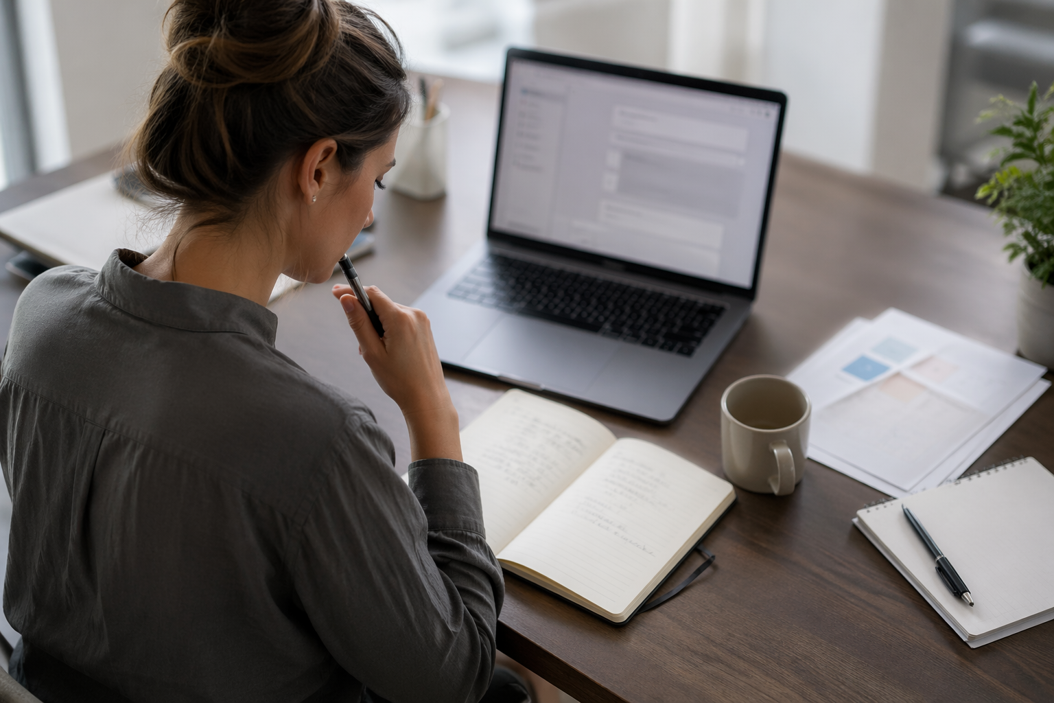 Persona che decide cosa chiedere all’intelligenza artificiale