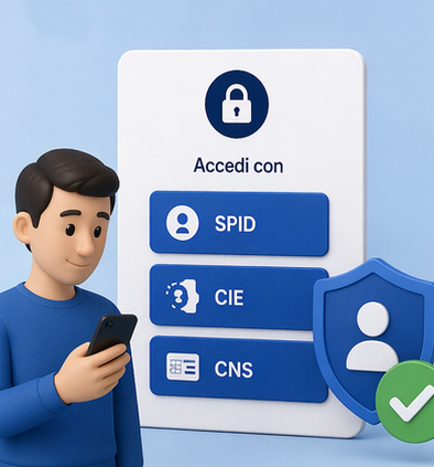 Accesso a INAD con SPID CIE o CNS