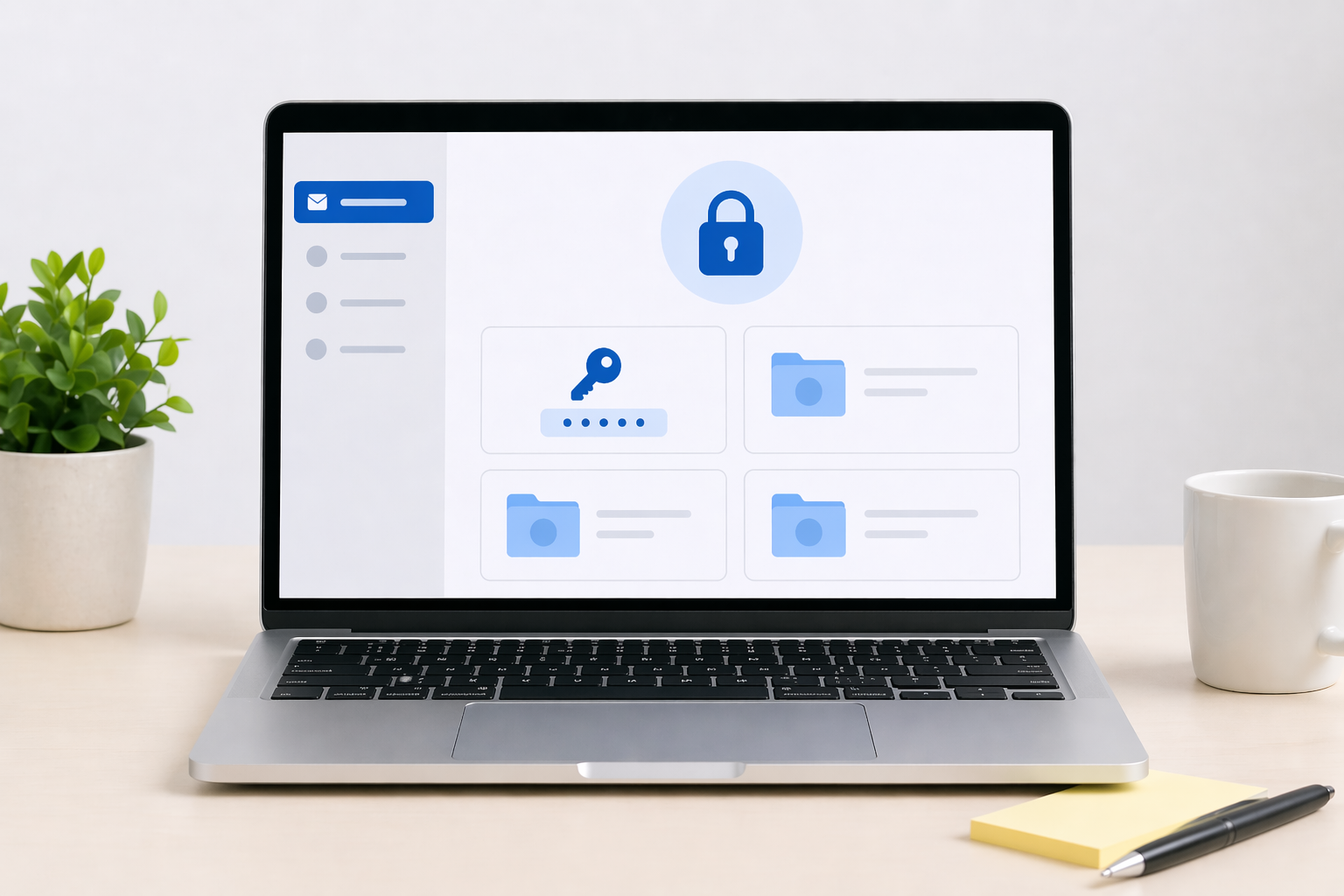 Selezione della funzione password dimenticata nella pagina PEC