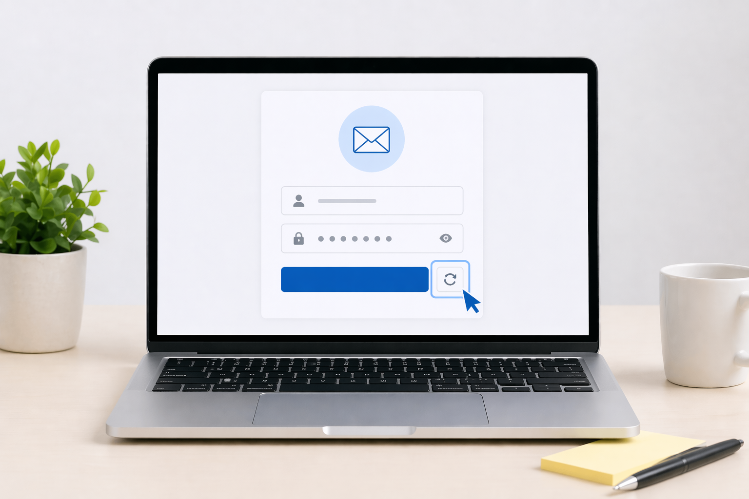 Accesso riuscito con la nuova password della PEC