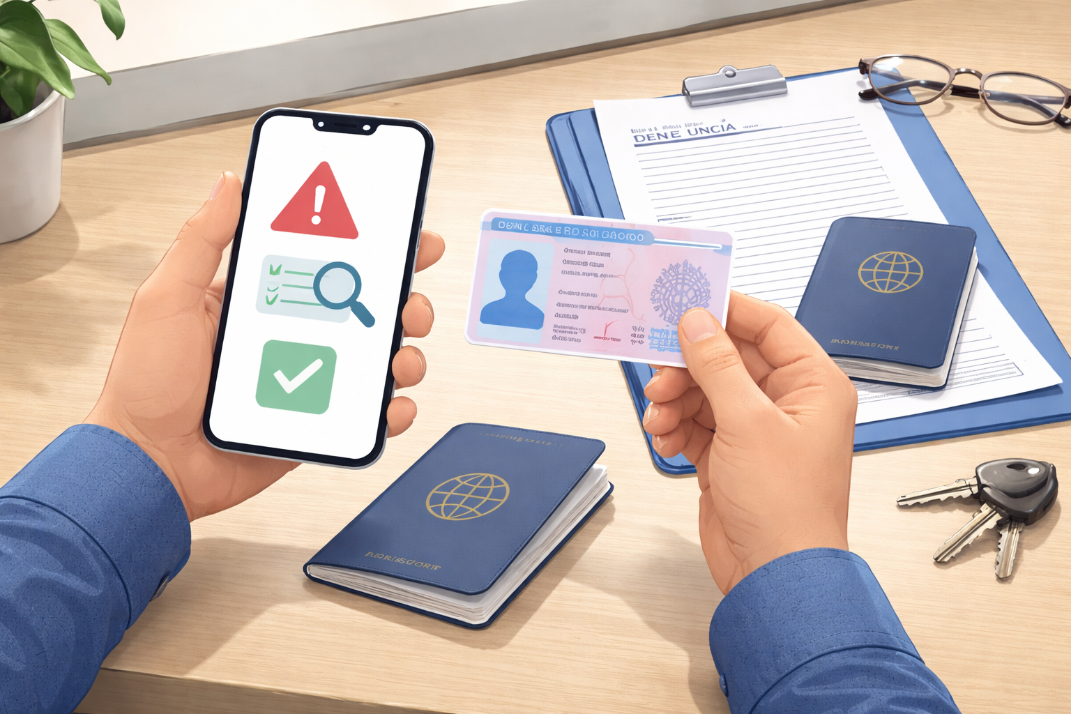 Verifica della pratica corretta per il duplicato del permesso di soggiorno