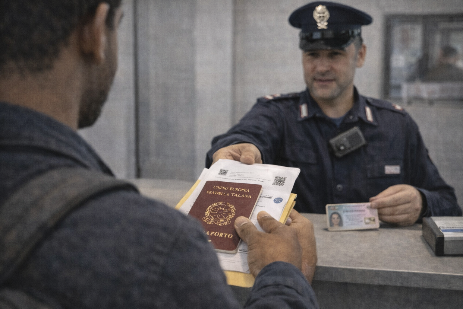Ritiro del permesso di soggiorno presso la Questura