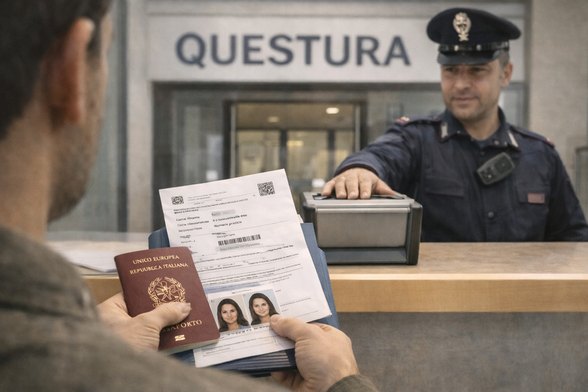 Convocazione in Questura per il primo rilascio del permesso di soggiorno