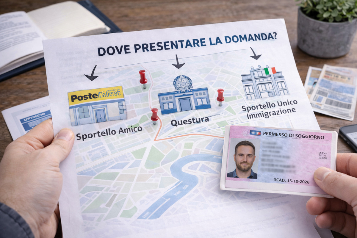 Scelta dell’ufficio corretto per presentare la domanda di permesso di soggiorno