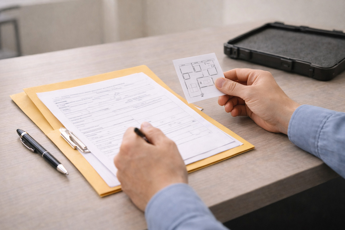 Preparazione dei dati dell’arma e del luogo di custodia