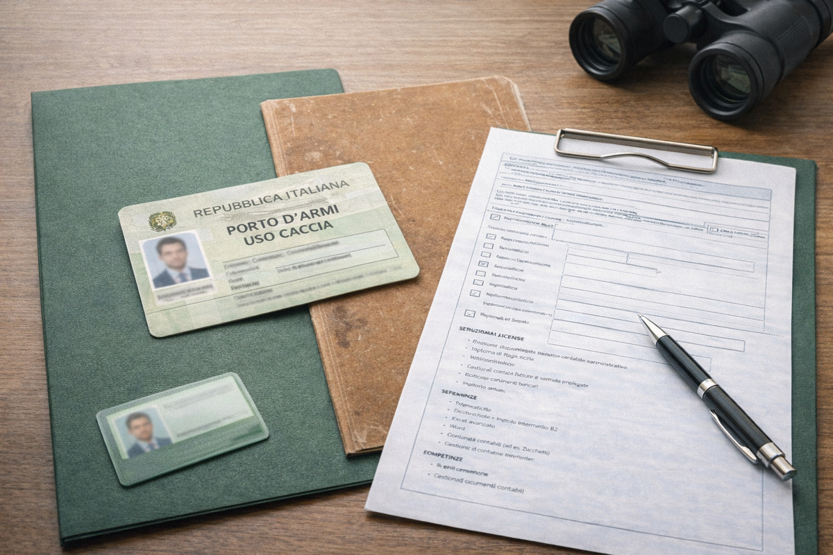 Scelta tra rilascio o rinnovo del porto d’armi uso caccia
