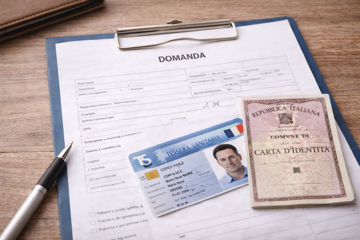 Documento di identità e tessera sanitaria per il porto d’armi uso sportivo