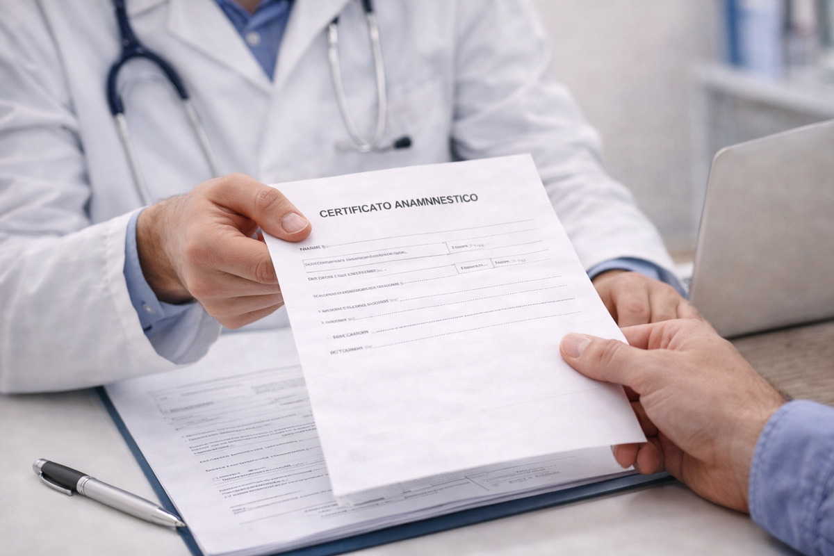 Richiesta del certificato anamnestico per il porto d’armi uso sportivo