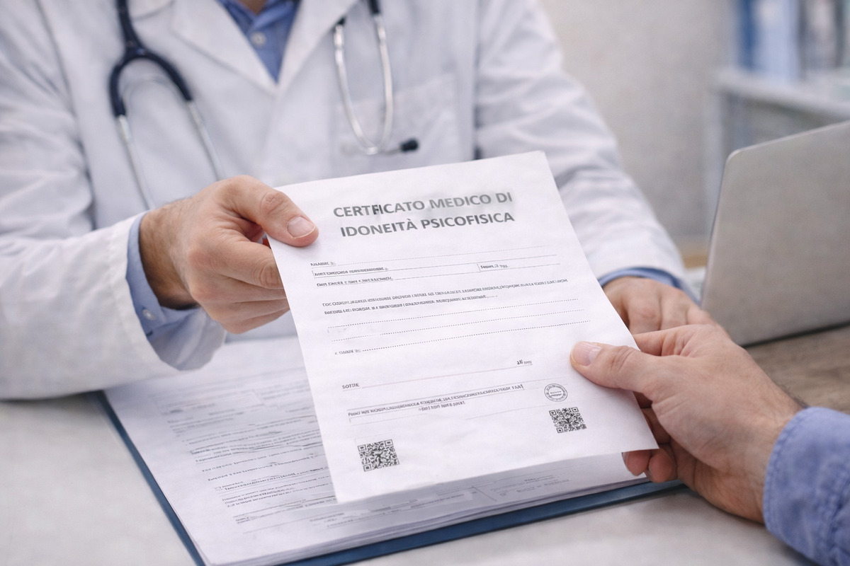 Certificato medico di idoneità psicofisica per il porto d’armi uso sportivo