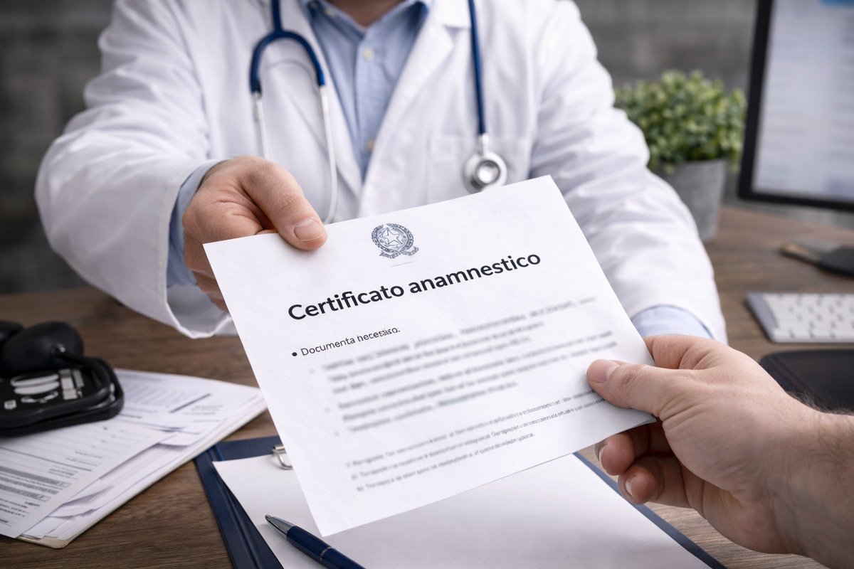 Richiesta del certificato anamnestico per il rinnovo del porto d’armi